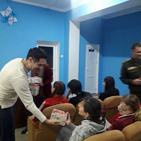 В рамках проведения акции «Наши дети» Гродненской областной общественной наблюдательной комиссией совместно с управлением ДИН МВД Республики Беларусь по Гродненской области организовано поздравление с Рождеством Христовым несовершеннолетних