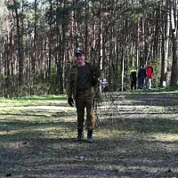 Работники главного управления юстиции Гродненского облисполкома и Гродненских территориальных отделов принудительного исполнения приняли участие в санитарной уборке лесного массива в районе улицы Томина в г. Гродно.